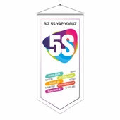 5S Kalite Bayrağı 70x200 thumbnail 1