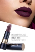 Pierre Cardin Matte Rouge Mat Ruj - Tempting Violet thumbnail 1