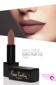 Pierre Cardin Retro Matte Lipstick  - Beige - 143 thumbnail 3