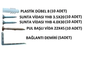 NALBUY DEPREM MOBİLYA SABİTLEME SETİ thumbnail 2