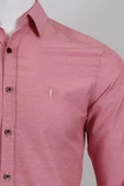 Uzun Kol Slim Fit Desenli Gömlek thumbnail 4