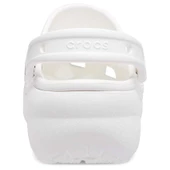 Crocs Classic Platform Terlik Beyaz 206750-100 thumbnail 4