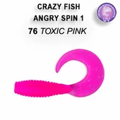 CRAZY FISH ANGRY SPIN 25 MM SAHTE BALIK thumbnail 4