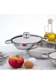 gülsan Omlet Set 6 Parça (çelik Kapaklı) thumbnail 3