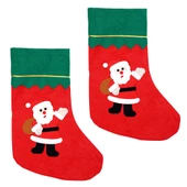 Yılbaşı Noel Baba Dekor Çorap thumbnail 3