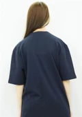 Lacivert  Salaş T-Shirt thumbnail 2