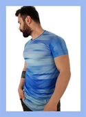 Erkek Ocean Desen T-Shirt thumbnail 2