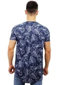 Lacivert Desenli T-Shirt thumbnail 3