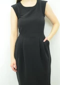 Siyah Yazlık Elbise thumbnail 2