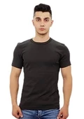 Kahverengi Basic  T-Shirt thumbnail 1