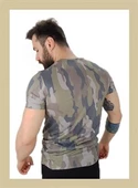Erkek Askeri Kamuflaj T-Shirt thumbnail 4