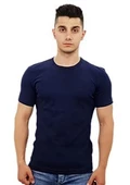 Lacivert Basic T-Shirt thumbnail 1