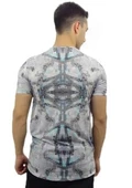 Renkli Erkek T-shirt 10159 thumbnail 4