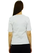 Aksesuar Baskılı Beyaz T-Shirt thumbnail 3