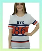 NYC 86 Baskılı T-Shirt thumbnail 2
