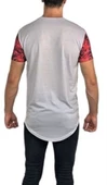 Önü Desenli Beyaz T-shirt thumbnail 4