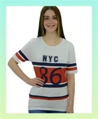 NYC 86 Baskılı T-Shirt thumbnail 1