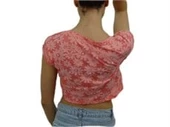 Crop Nar Çiçeği T-Shirt thumbnail 3