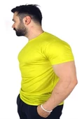 Sarı Basic T-Shirt thumbnail 2