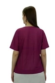 Fuşya Bayan T-Shirt thumbnail 4