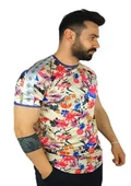 Sarı Çiçekli T-Shirt thumbnail 1