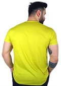 Sarı Basic T-Shirt thumbnail 4