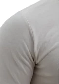 Ekru Basic Erkek Tişört thumbnail 4