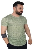 Yeşil Desenli T-Shirt thumbnail 1