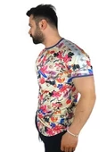 Sarı Çiçekli T-Shirt thumbnail 2