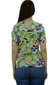 Çiçek Desenli T-Shirt thumbnail 3