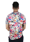 Sarı Çiçekli T-Shirt thumbnail 3
