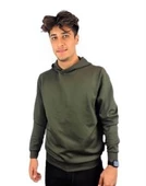 Erkek Sweatshirt Haki thumbnail 1