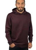 Bordo Eşofman Üstü Sweatshirt thumbnail 2