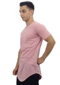 Pembe Basic Erkek T-shirt 10144 thumbnail 2
