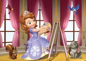 Disney Sofia (Sofia the First) Lisanslı Kutulu Puzzle/Yapboz 50 Parça thumbnail 2