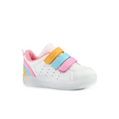 Vicco Sun Işıklı Kız Bebe Beyaz/Pembe Sneaker thumbnail 1