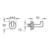 VitrA Minimax Askı Tekli A44787 thumbnail 4