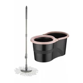 Urve Microfiber Süper Mop Set 360 Pembe thumbnail 2