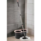 Urve Microfiber Süper Mop Set 360 Pembe thumbnail 5