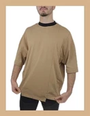 Oversize Dikiş Detaylı T-shirt 1085 thumbnail 1
