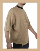 Oversize Dikiş Detaylı T-shirt 1085 thumbnail 4