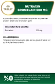 Nutraxin Bromelain 500 mg 60 Kapsül thumbnail 4
