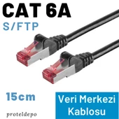 IRENIS CAT 6A Kablo, S/FTP Ethernet Data Center Patch Kablo, 15cm thumbnail 3