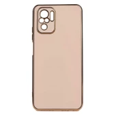 Xiaomi Redmi Note 10 Kılıf Zore Bark Kenarları Altın Renk Kılıf thumbnail 6