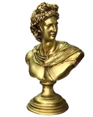 Apollo Büst Büyük Boy Heykel thumbnail 9