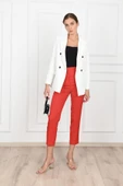 Kadın Astarlı Blazer Ceket 0101-22 thumbnail 7