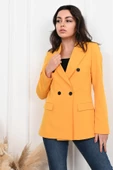 Kadın Astarlı Blazer Ceket 0101-22 thumbnail 2