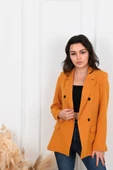 Kadın Astarlı Blazer Ceket 0101-22 thumbnail 4