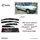 Renault 11 Cam Rüzgarlığı Mügen Tip 4lü thumbnail 2