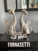 Dekoratif 2 Li Aşık Kediler thumbnail 4